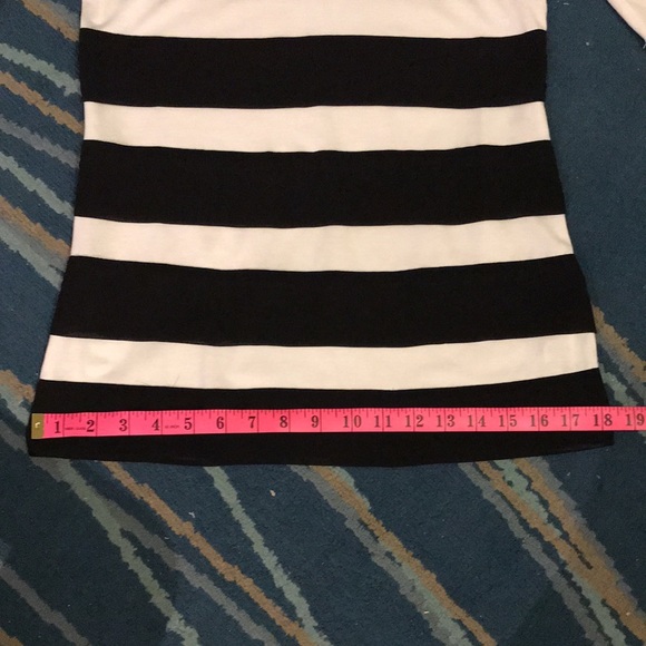 (3/$25) EUC black and white Jacob striped shirt - Picture 5 of 7